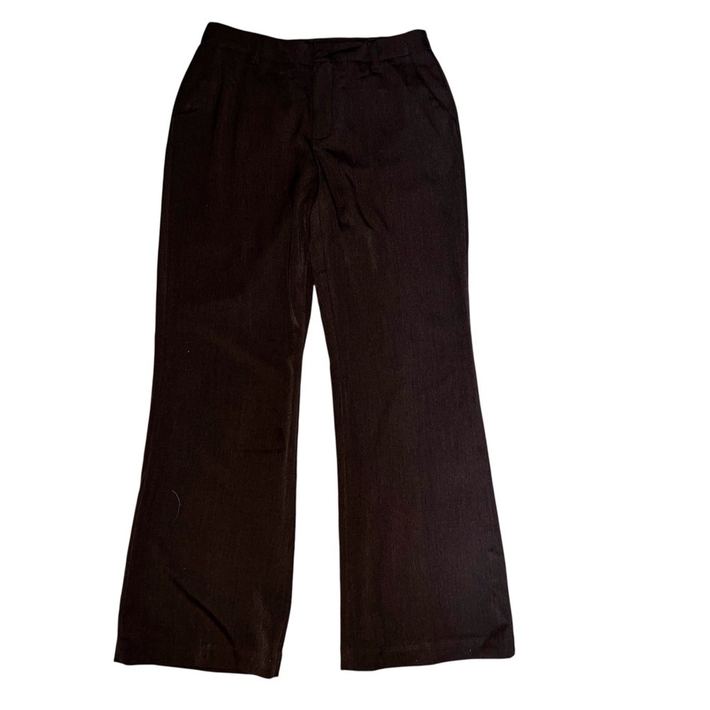 Eddie Bauer Blakely Fit Chocolate Brown Pants Size 10 New With Tags - Picture 2 of 8